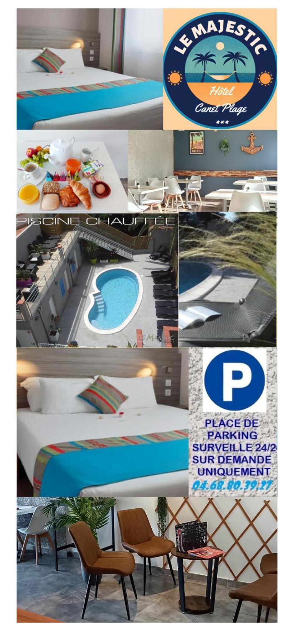 Hotel Le Majestic Canet Plage المظهر الخارجي الصورة